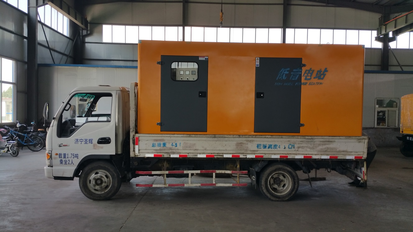帕金斯300KW靜音式發(fā)電機組